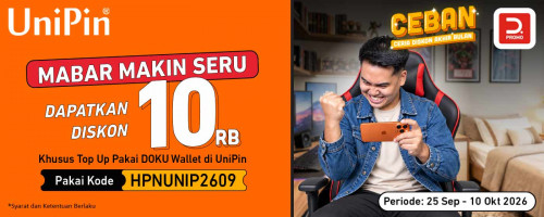 CEBAN Hadir Lagi! Dapatkan Diskon Rp10.000 dengan DOKU Wallet